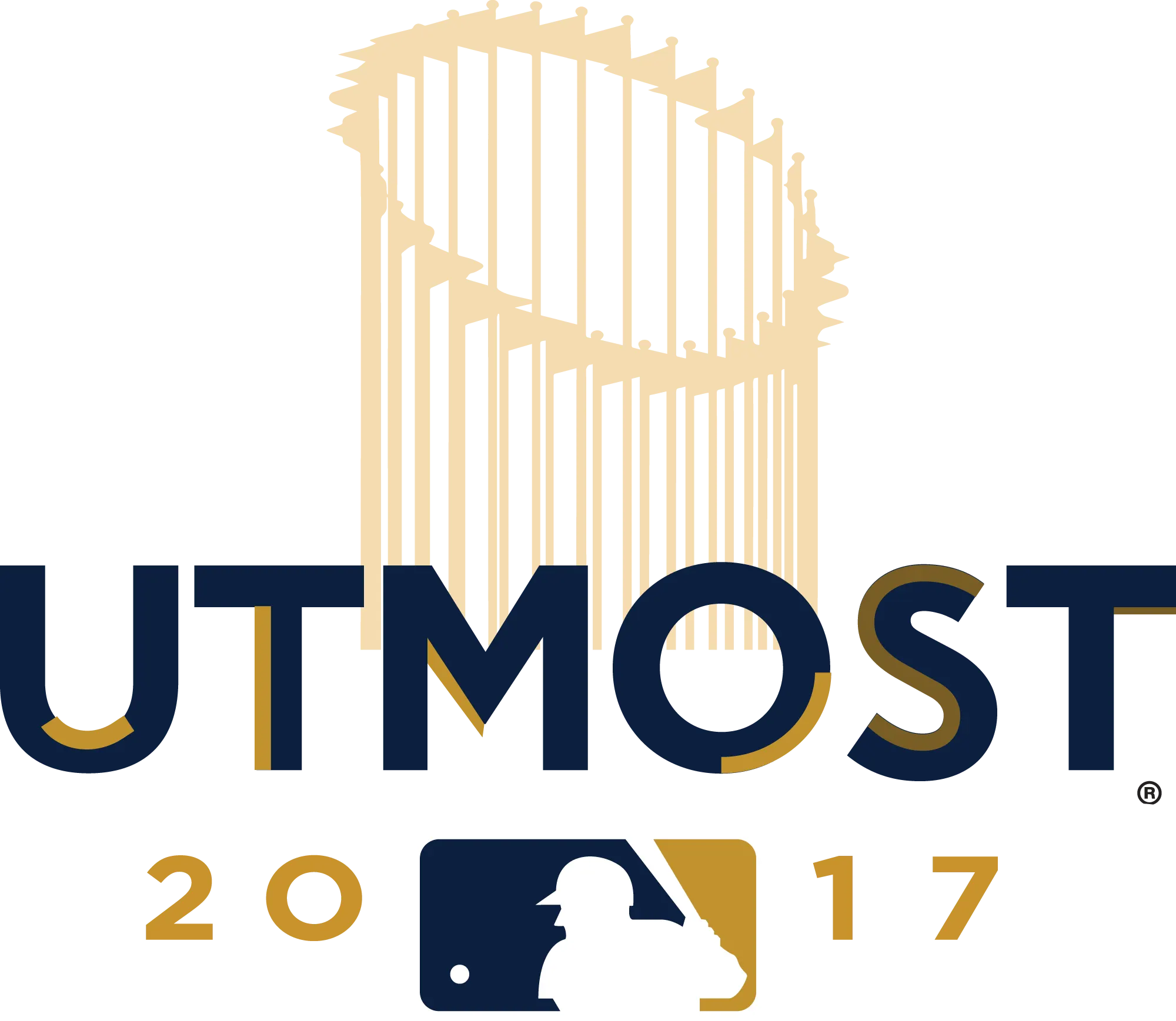 Utmost Co. — 2017 World Series–inspired emblem with championship trophy