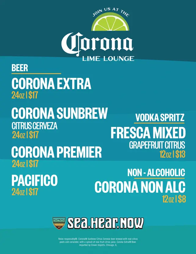Corona - Sea Hear Now